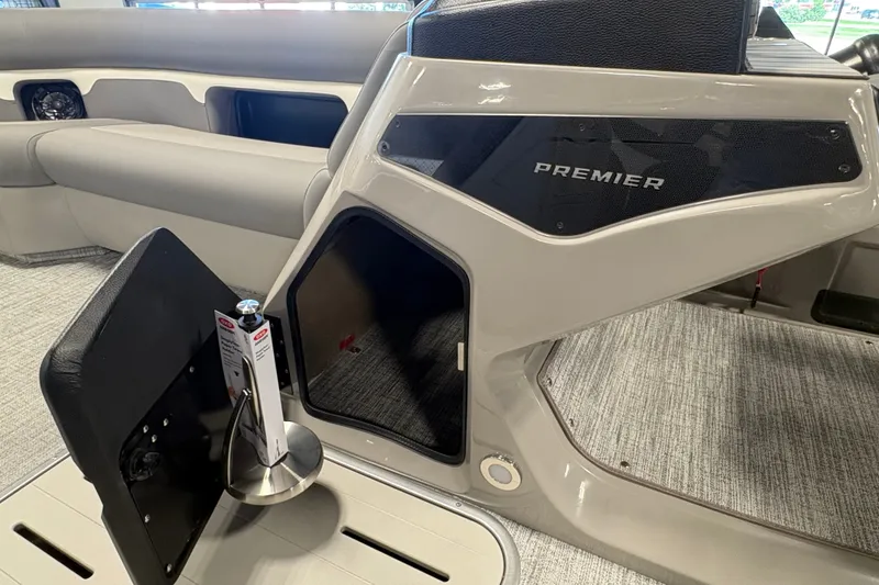 Slide: The Image of Interior view of 2027 Premier 250 Sunsation RS - CL pontoon boat. - 14