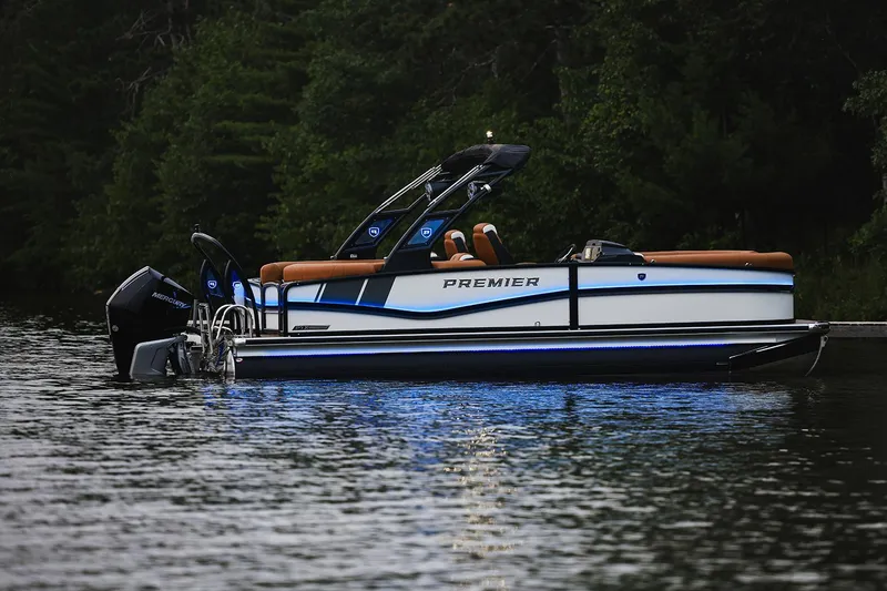 The Image of Manufacturer Provided Image: 2026 Premier 230 Solaris RF - CL on a serene lake. - 0