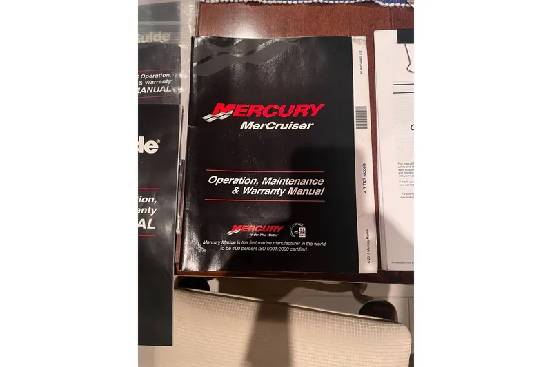 Slide: The Image of Mercury MerCruiser manual for Chaparral 19 H2O Ski & Fish, 2012 model. - 9