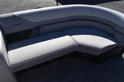 Slide: The Image of 2026 Lowe SF 232 Sport Fish boat seating, featuring sleek, modern design and comfortable upholstery. - 17