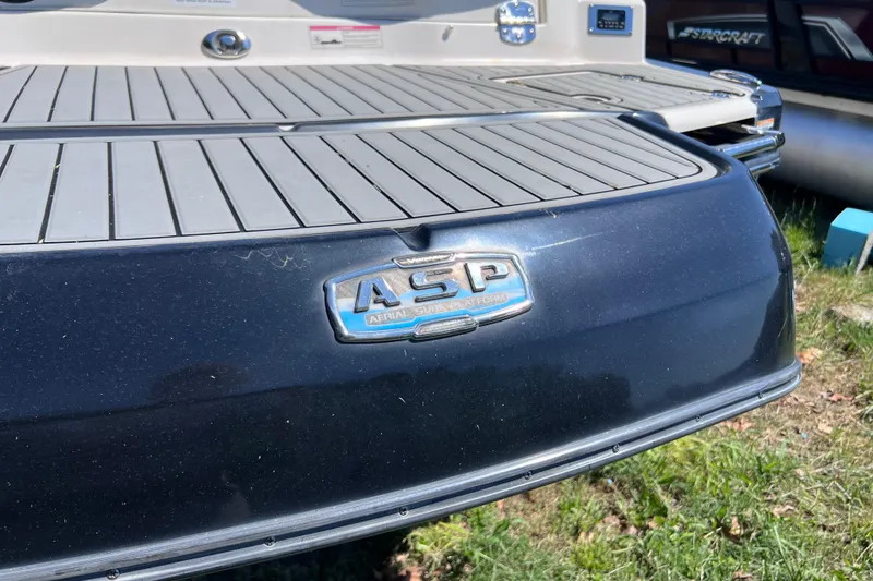 Slide: The Image of 2016 Chaparral Vortex 243 VRX boat with ASP emblem on rear deck. - 18