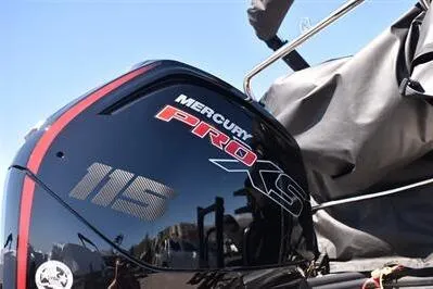 Slide: The Image of 2026 Lowe SF 212 Sport Fish with Mercury Pro XS 115 outboard motor. - 11