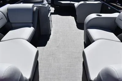 Slide: The Image of 2026 Lowe SF 212 Sport Fish boat interior with spacious seating and modern design. - 12