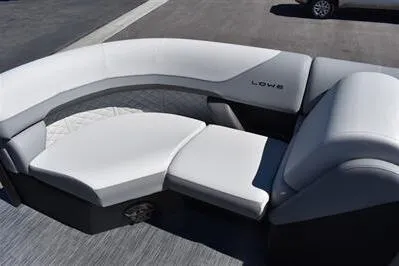 Slide: The Image of 2026 Lowe SF 212 Sport Fish boat seating, featuring sleek, modern design and comfortable upholstery. - 14