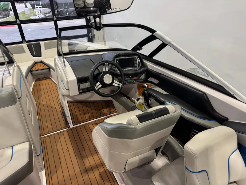 Slide: The Image of Interior of a 2013 Nautique Super Air Nautique G25 boat. - 25