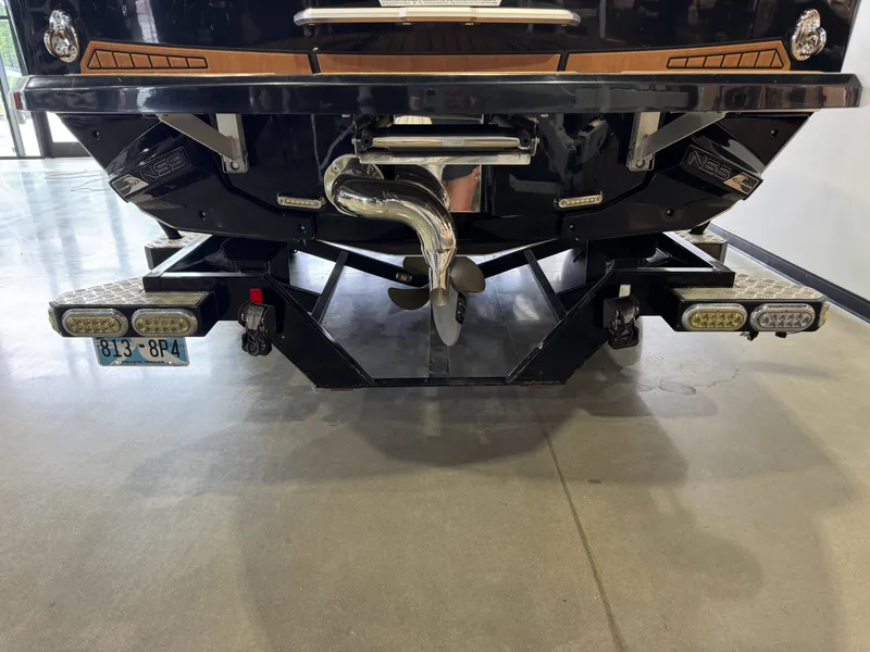 Slide: The Image of Rear view of a 2013 Nautique Super Air Nautique G25 boat. - 8
