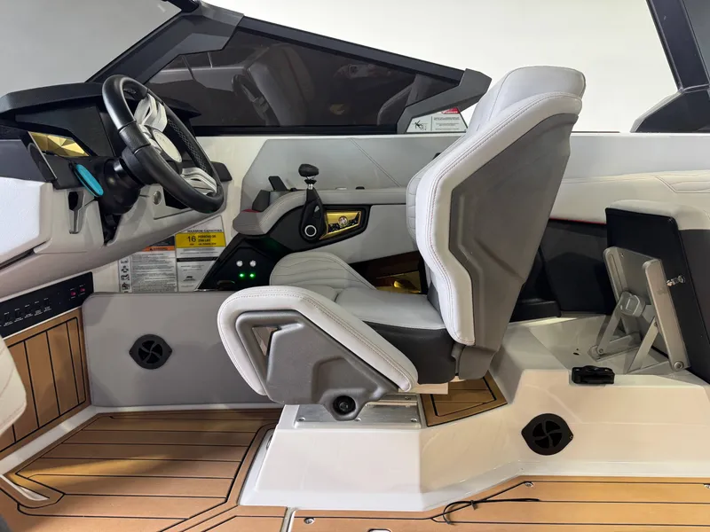 Slide: The Image of Interior of the 2025 Nautique Super Air Nautique G23 boat. - 23