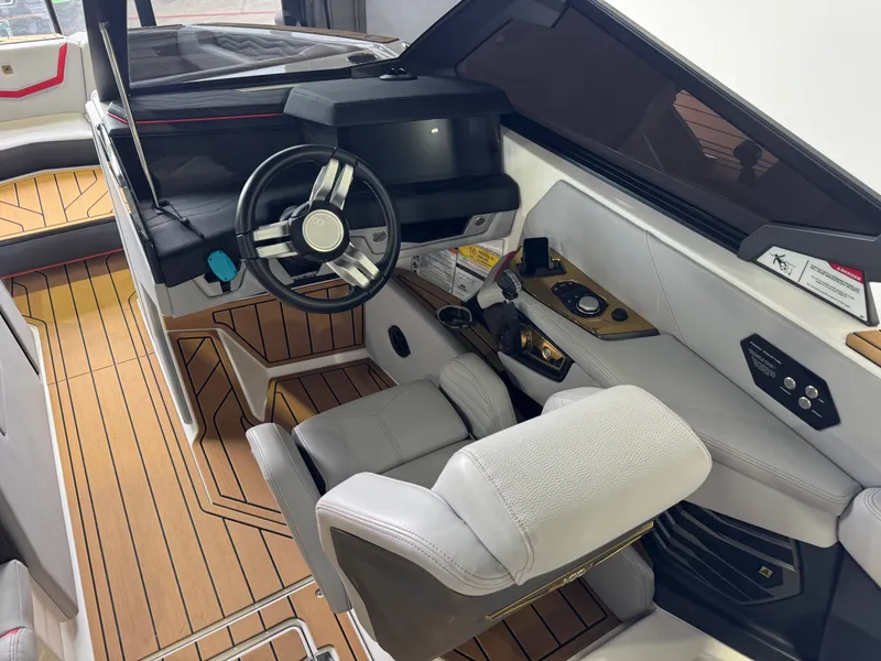 Slide: The Image of Interior of 2025 Nautique Super Air Nautique G23 boat. - 25