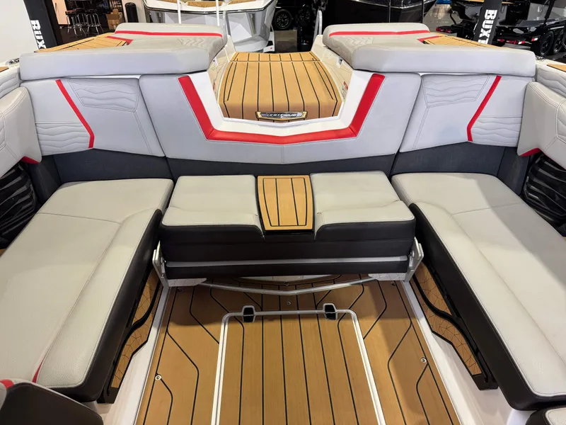Slide: The Image of Interior of the 2025 Nautique Super Air Nautique G23 boat. - 27