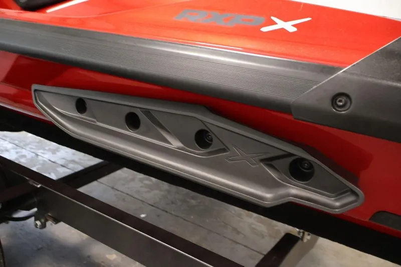 Slide: The Image of 2026 Sea-Doo RXP-X 325, red body with sleek design details. - 17