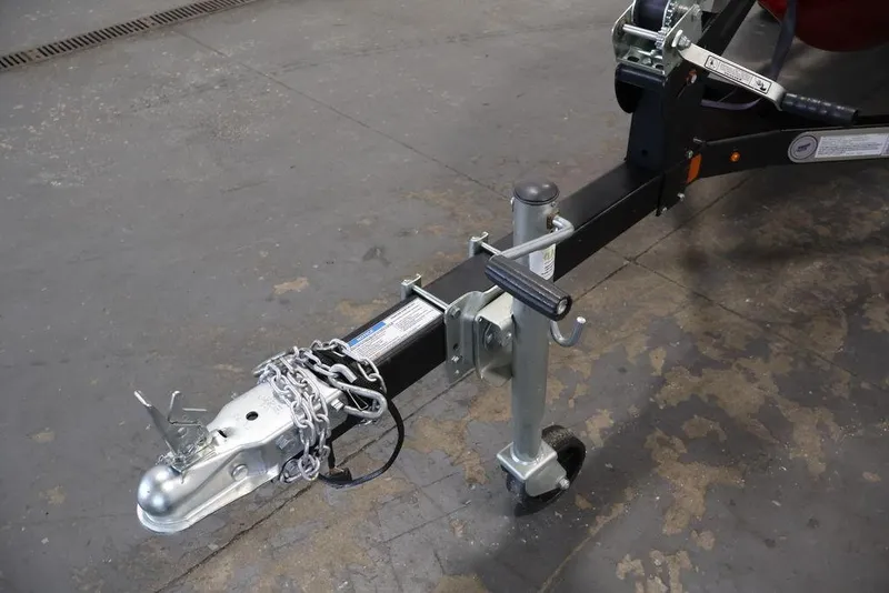 Slide: The Image of Trailer hitch and winch for 2026 Sea-Doo RXP-X 325 on concrete floor. - 21