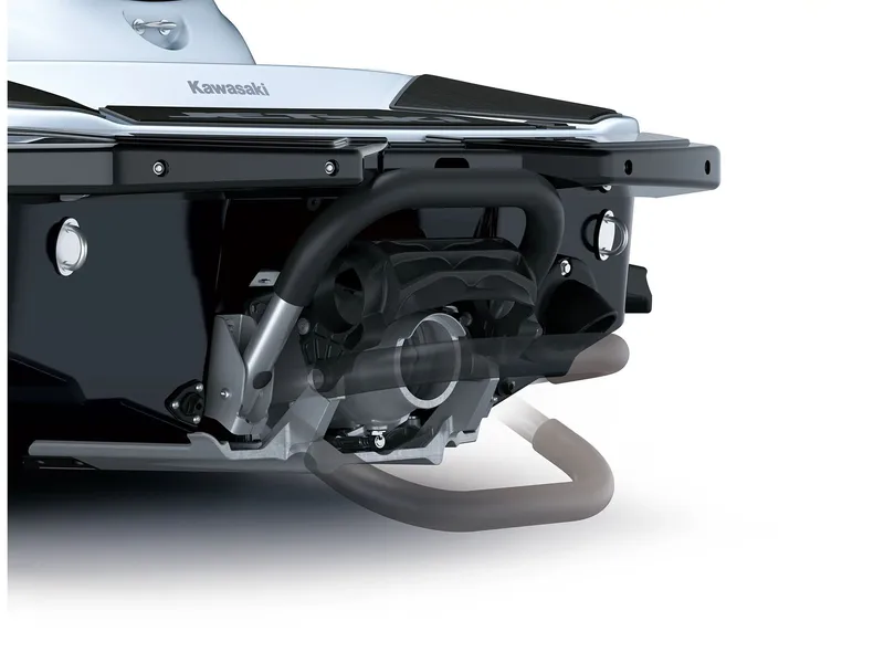 Slide: The Image of 2026 Kawasaki Jet Ski STX 160X propulsion system close-up. - 10