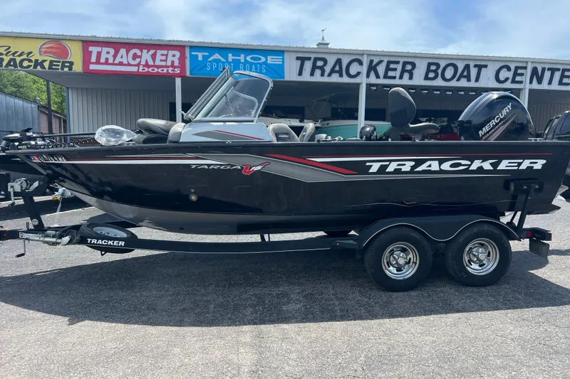 The Image of 2017 Tracker Targa V-18 WT boat on trailer at Tracker Boat Center. - 0