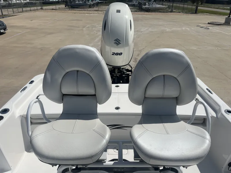Slide: The Image of 2017 Blue Wave 2300 boat with Suzuki 200 engine. - 30