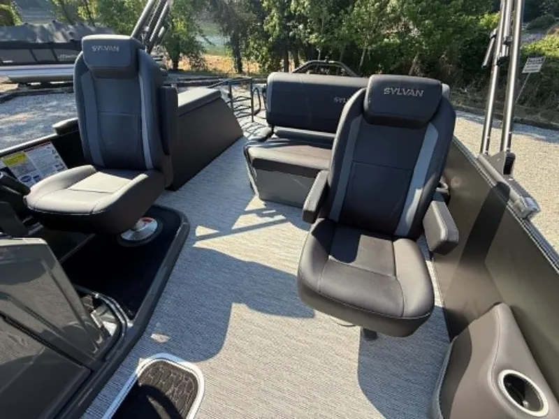 Slide: The Image of Interior of 2026 Sylvan X3 CLZ DH with luxurious seating. - 13