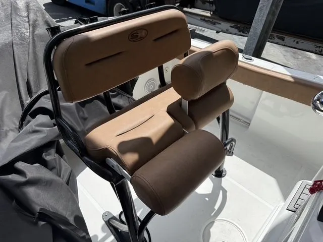 Slide: The Image of Brown seat on Sea Hunt Ultra 229 boat, 2021 model. - 34