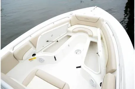 Slide: The Image of Interior view of 2019 NauticStar 2302 Legacy boat. - 23