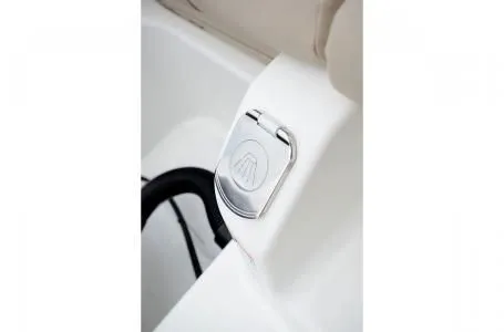 Slide: The Image of Close-up of 2019 NauticStar 2302 Legacy boat interior detail. - 24