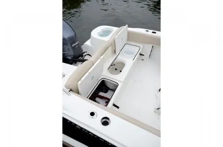 Slide: The Image of Interior view of 2019 NauticStar 2302 Legacy boat. - 29