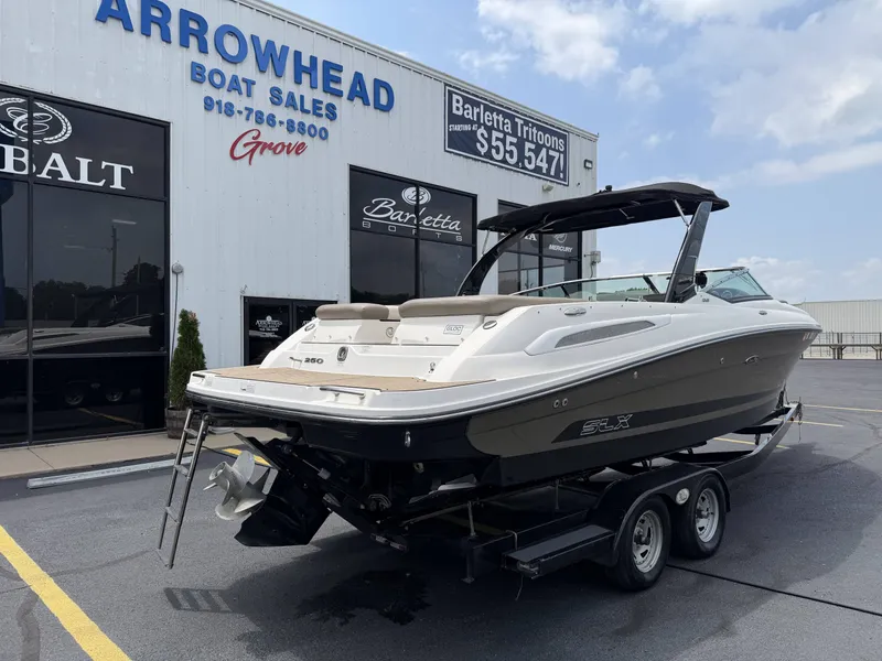 Slide: The Image of 2013 Sea Ray 250SLX boat at Arrowhead Boat Sales. - 6