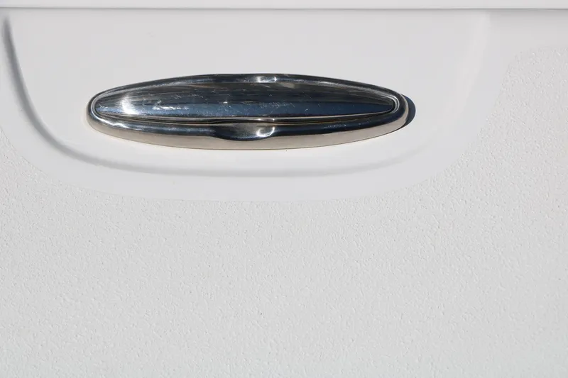 Slide: The Image of Chrome detail on 2016 Sea Hunt BX 22 BR boat exterior. - 53