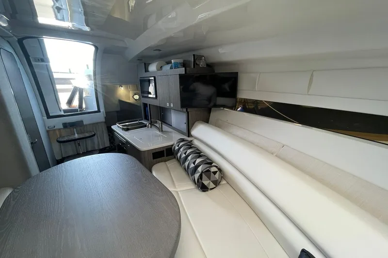 Slide: The Image of V-BERTH LOOKING AFT TO PORT & GALLEY - 34