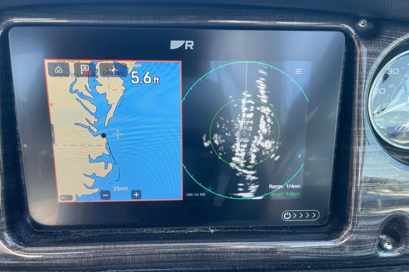 Slide: The Image of RAYMARINE COLOR CHART PLOTTER & HD DIGITAL RADAR - 57