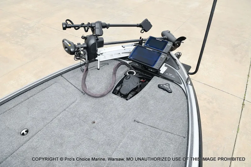 Slide: The Image of 2020 Nitro Z19 Pro boat with advanced electronics and controls. - 49