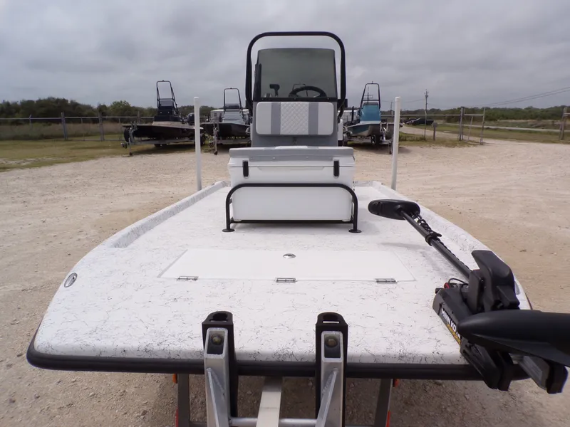 Slide: The Image of 2024 Freedom 14 CHIQUITA boat on trailer, ready for adventure. - 13