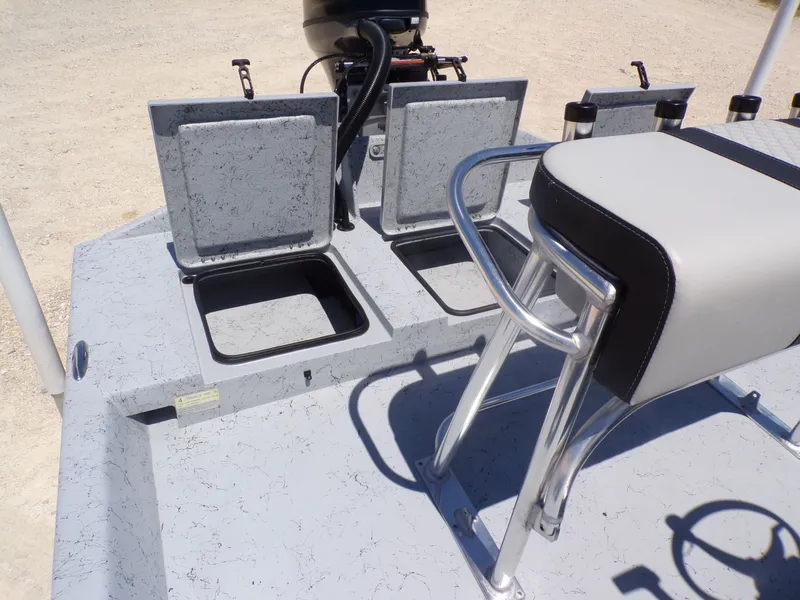 Slide: The Image of Freedom Eagle 16 boat with storage compartments and seat, year 2025. - 6