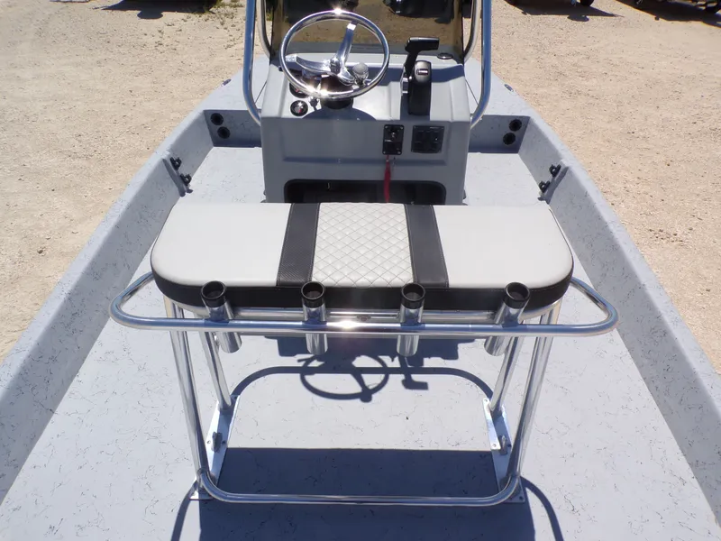 Slide: The Image of Interior view of Freedom Eagle 16 boat, model year 2025. - 9