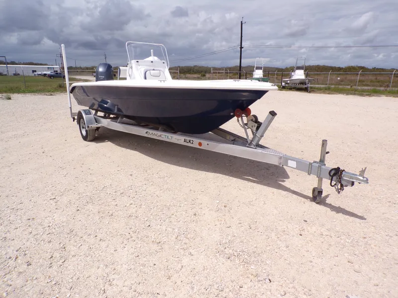 Slide: The Image of 2023 K2 Powerboats 22CRS on trailer, ready for adventure. - 6