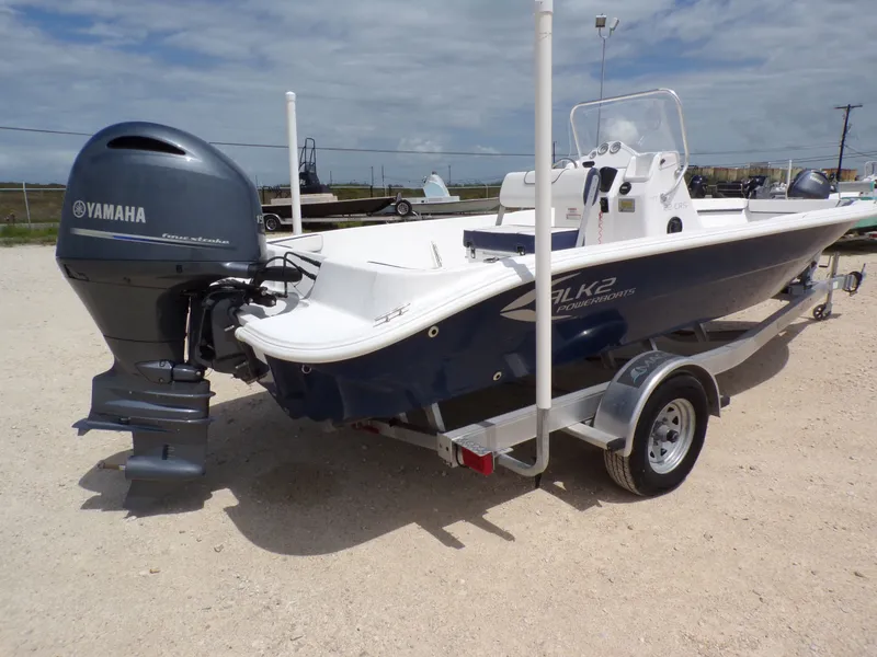 Slide: The Image of 2023 K2 Powerboats 22CRS with Yamaha outboard motor. - 8
