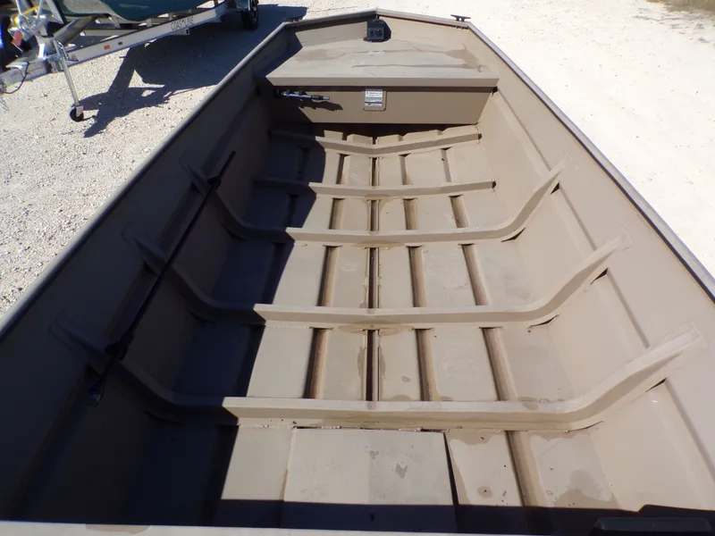 Slide: The Image of Interior view of a 2023 SeaArk 1652 MVT boat. - 17
