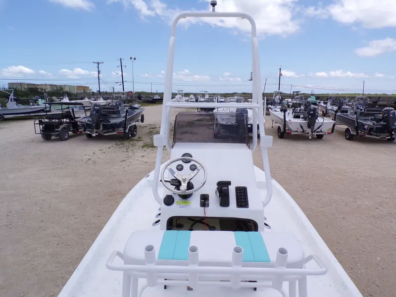 Slide: The Image of Shoalwater 19' Catamaran 2026 at a boatyard. - 18
