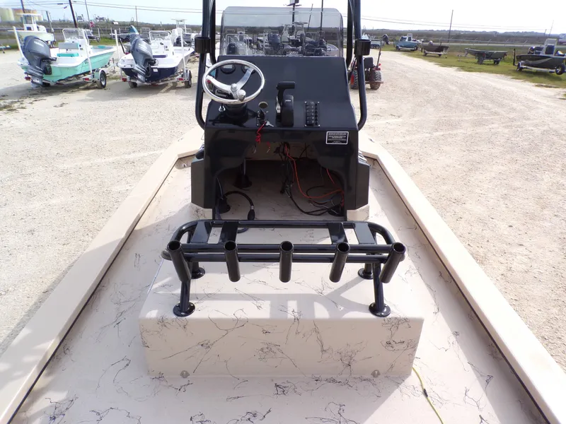 Slide: The Image of Interior view of a 2026 Shoalwater 23' Catamaran. - 28
