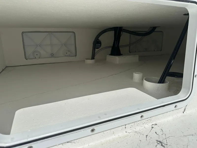 Slide: The Image of Interior of a 2026 Shoalwater 23' Catamaran. - 15