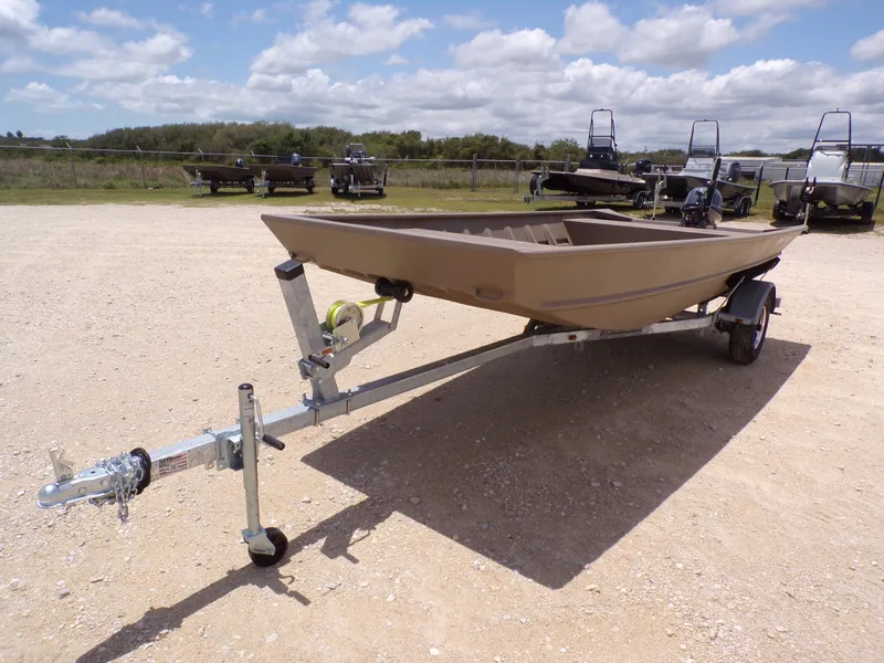 Slide: The Image of Weldcraft 1552 CDS FO boat on trailer, 2026 model. - 3