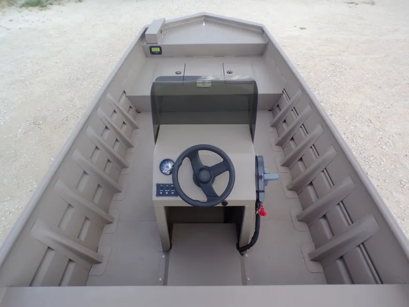 Slide: The Image of Interior view of Weldcraft 1850 MUVDD SP DLX CC FO boat, year 2026. - 23