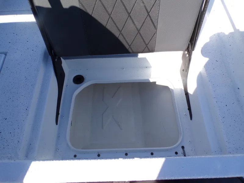 Slide: The Image of Seat area of Xpress H20B Bay boat, model 2026. - 22