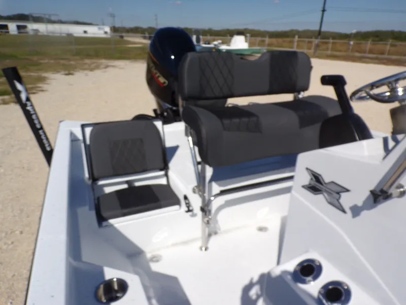 Slide: The Image of Interior view of Xpress H22B Bay boat, model year 2026. - 25