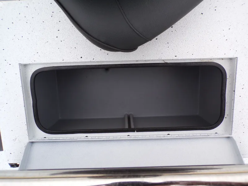 Slide: The Image of Interior compartment of a 2026 Xpress SW20B boat. - 26