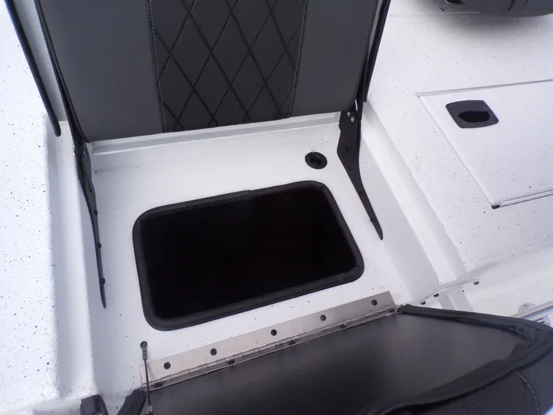 Slide: The Image of Interior of 2026 Xpress XP20CC with storage compartment. - 24