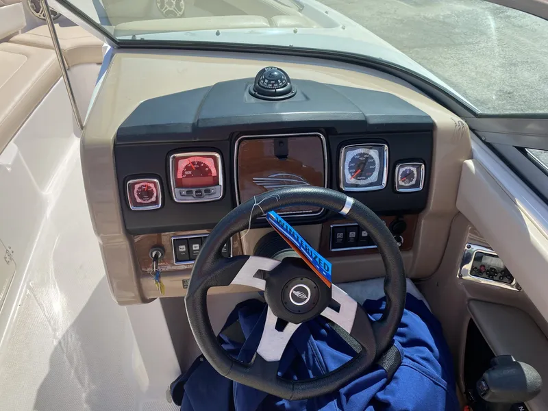 Slide: The Image of Interior view of 2012 Chaparral 226 SSi dashboard. - 24