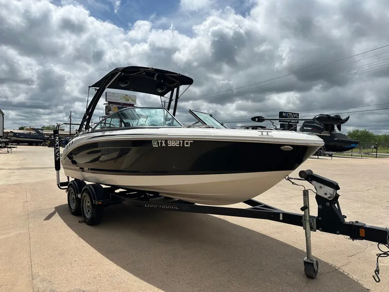 Slide: The Image of 2014 Chaparral 210 H20 Fish & Ski boat on trailer. - 7