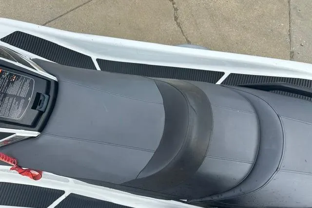 Slide: The Image of 2016 Yamaha WaveRunner VX Cruiser seat and deck, showcasing sleek design and comfort. - 2
