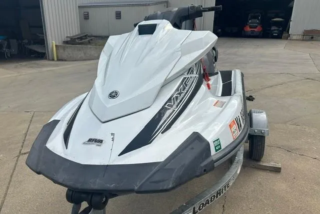Slide: The Image of 2016 Yamaha WaveRunner VX Cruiser on trailer in outdoor setting. - 4