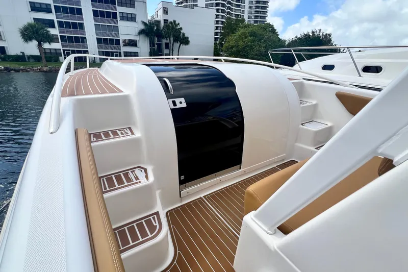 Slide: The Image of 2011 Deep Impact 36 Open boat with sleek design and modern interior. - 33