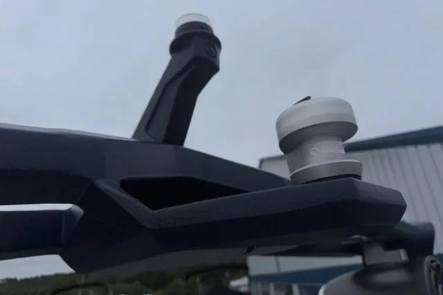 Slide: The Image of Close-up of 2022 Nautique Super Air Nautique G21 boat tower components. - 35