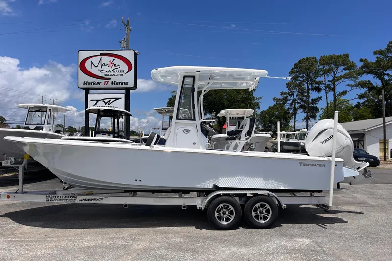 The Image of 2026 Tidewater 2300 Carolina Bay boat on trailer at Marker 17 Marine. - 0